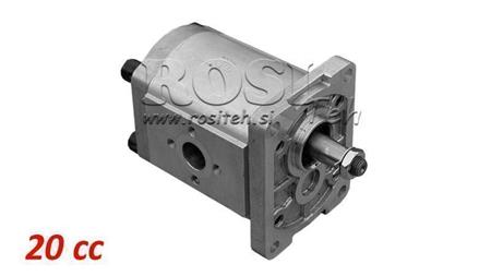 HYDRAULIC PUMP GR.2 20 CC LEFT - FLANGE