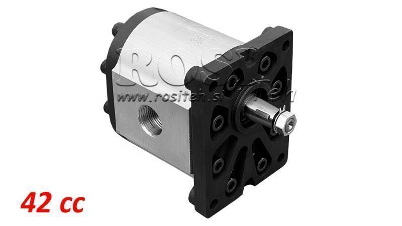 HYDRAULIC GEAR PUMP GR.3 42 CC RIGHT - THREAD