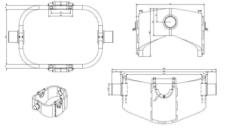 CRADLE CAT.10 - 300 (38 ton)